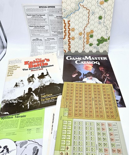 Spi the kaiser battle map - kaiser's,